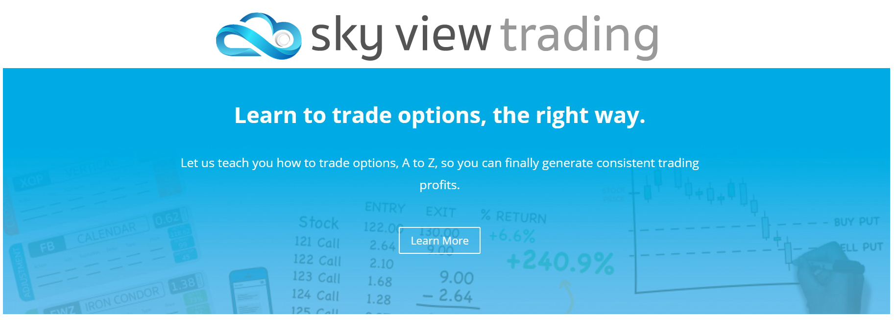 skyview trading banner Trade Options With Me
