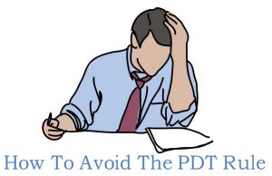 how to avoid the pattern day trader rule