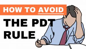 Pdt rule and trading options
