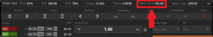 tastyworks defined profit