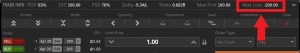 tastyworks defined risk