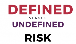 undefined vs defined risk option strategies
