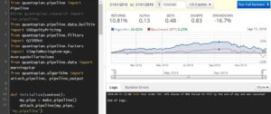 develop trading algorithms