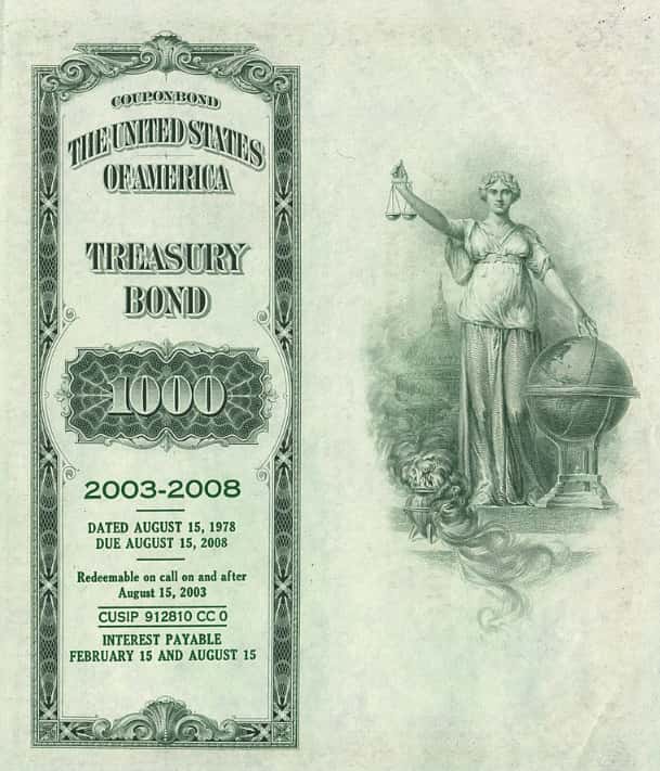 US Treasury Bond